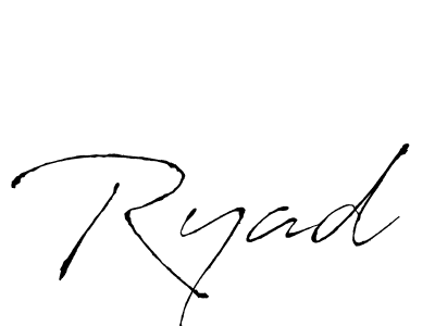 Antro_Vectra is a professional signature style that is perfect for those who want to add a touch of class to their signature. It is also a great choice for those who want to make their signature more unique. Get Ryad name to fancy signature for free. Ryad signature style 6 images and pictures png