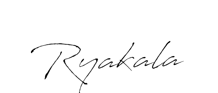 Also You can easily find your signature by using the search form. We will create Ryakala name handwritten signature images for you free of cost using Antro_Vectra sign style. Ryakala signature style 6 images and pictures png