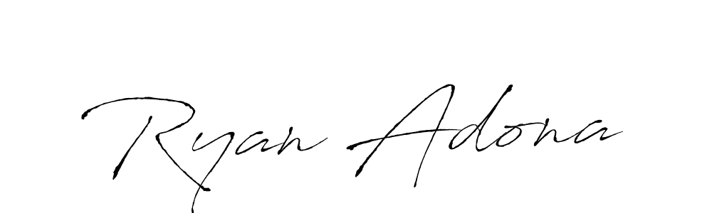 You should practise on your own different ways (Antro_Vectra) to write your name (Ryan Adona) in signature. don't let someone else do it for you. Ryan Adona signature style 6 images and pictures png