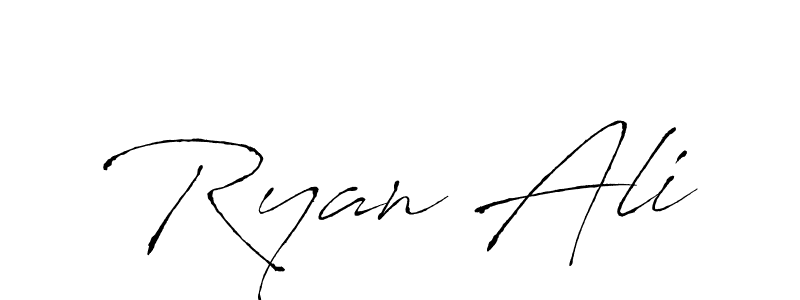 You can use this online signature creator to create a handwritten signature for the name Ryan Ali. This is the best online autograph maker. Ryan Ali signature style 6 images and pictures png