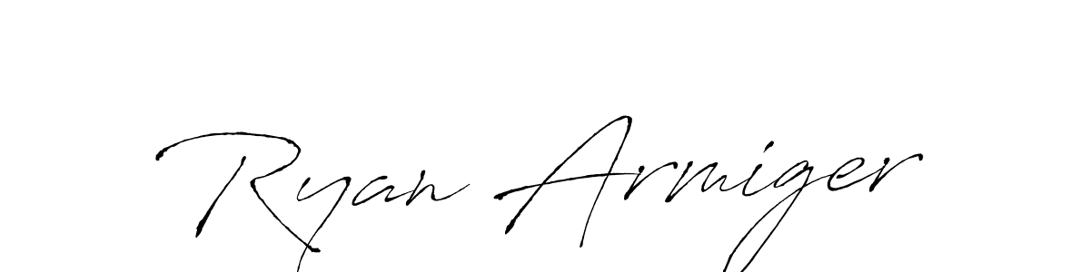 You should practise on your own different ways (Antro_Vectra) to write your name (Ryan Armiger) in signature. don't let someone else do it for you. Ryan Armiger signature style 6 images and pictures png