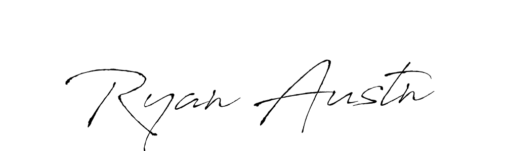 Create a beautiful signature design for name Ryan Austn. With this signature (Antro_Vectra) fonts, you can make a handwritten signature for free. Ryan Austn signature style 6 images and pictures png