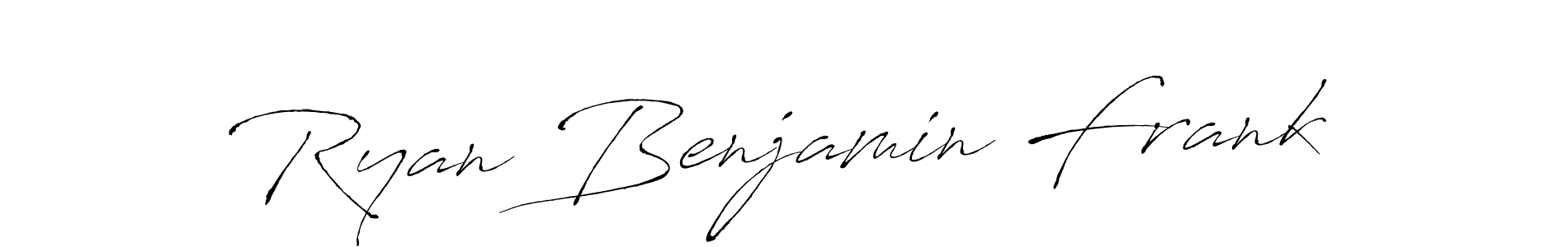 This is the best signature style for the Ryan Benjamin Frank name. Also you like these signature font (Antro_Vectra). Mix name signature. Ryan Benjamin Frank signature style 6 images and pictures png