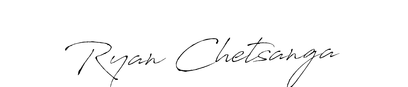 Also we have Ryan Chetsanga name is the best signature style. Create professional handwritten signature collection using Antro_Vectra autograph style. Ryan Chetsanga signature style 6 images and pictures png