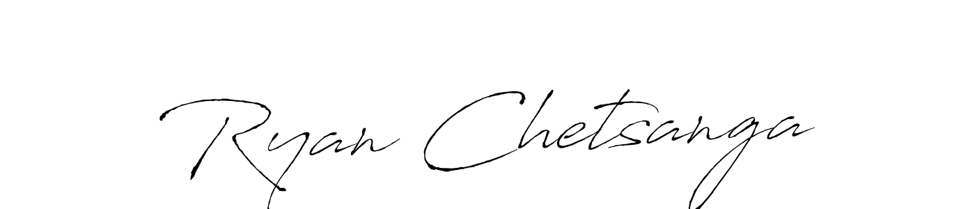 if you are searching for the best signature style for your name Ryan Chetsanga. so please give up your signature search. here we have designed multiple signature styles  using Antro_Vectra. Ryan Chetsanga signature style 6 images and pictures png