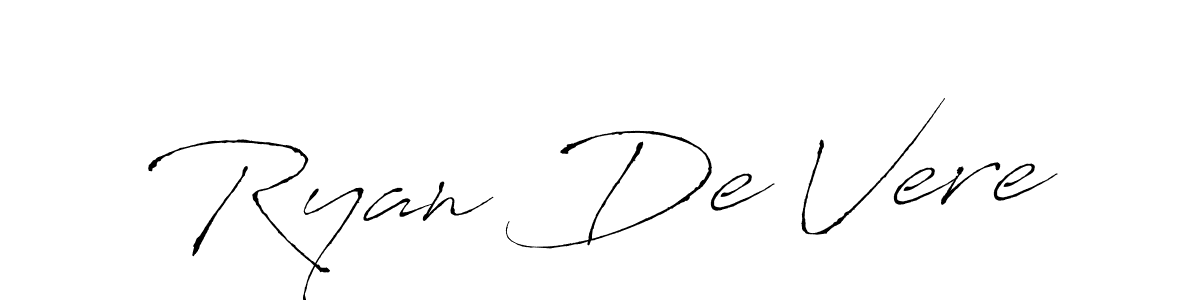 Design your own signature with our free online signature maker. With this signature software, you can create a handwritten (Antro_Vectra) signature for name Ryan De Vere. Ryan De Vere signature style 6 images and pictures png