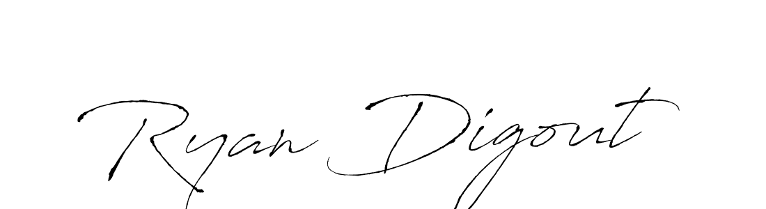 The best way (Antro_Vectra) to make a short signature is to pick only two or three words in your name. The name Ryan Digout include a total of six letters. For converting this name. Ryan Digout signature style 6 images and pictures png