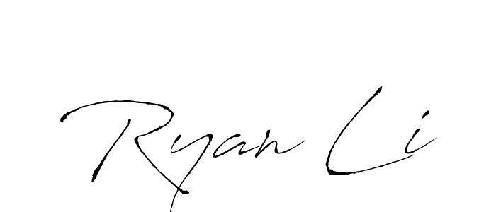 Similarly Antro_Vectra is the best handwritten signature design. Signature creator online .You can use it as an online autograph creator for name Ryan Li. Ryan Li signature style 6 images and pictures png