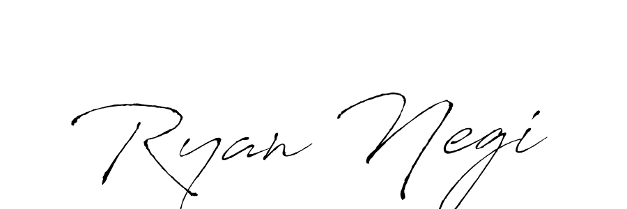 Use a signature maker to create a handwritten signature online. With this signature software, you can design (Antro_Vectra) your own signature for name Ryan Negi. Ryan Negi signature style 6 images and pictures png