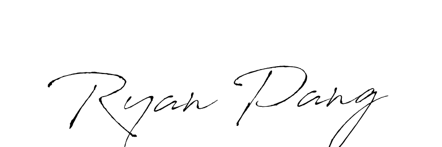 if you are searching for the best signature style for your name Ryan Pang. so please give up your signature search. here we have designed multiple signature styles  using Antro_Vectra. Ryan Pang signature style 6 images and pictures png