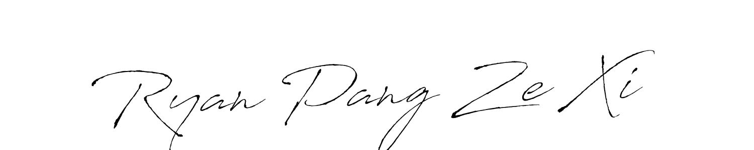 It looks lik you need a new signature style for name Ryan Pang Ze Xi. Design unique handwritten (Antro_Vectra) signature with our free signature maker in just a few clicks. Ryan Pang Ze Xi signature style 6 images and pictures png