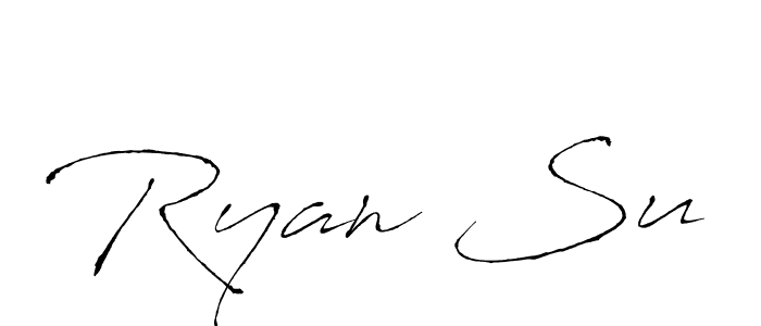 How to make Ryan Su signature? Antro_Vectra is a professional autograph style. Create handwritten signature for Ryan Su name. Ryan Su signature style 6 images and pictures png