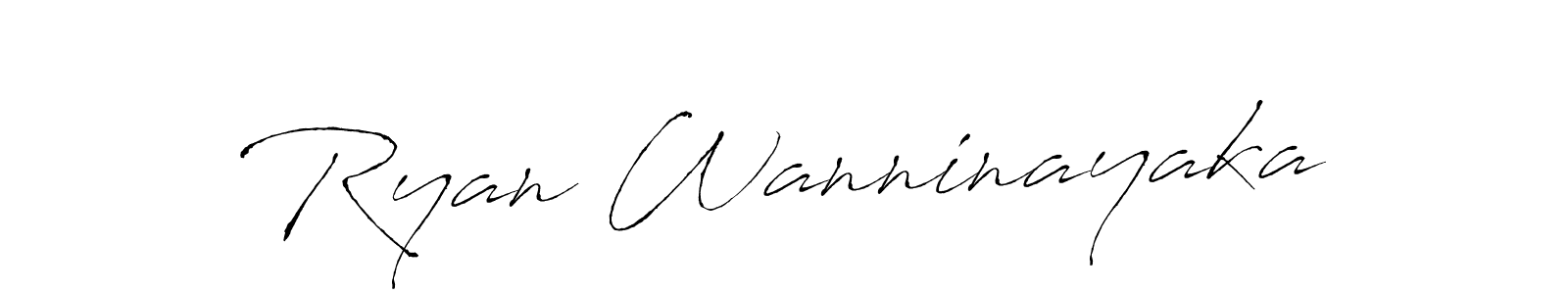 You should practise on your own different ways (Antro_Vectra) to write your name (Ryan Wanninayaka) in signature. don't let someone else do it for you. Ryan Wanninayaka signature style 6 images and pictures png