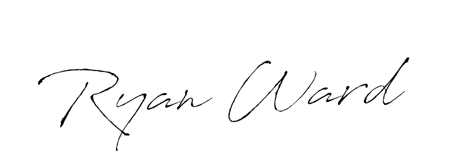 Make a beautiful signature design for name Ryan Ward. With this signature (Antro_Vectra) style, you can create a handwritten signature for free. Ryan Ward signature style 6 images and pictures png