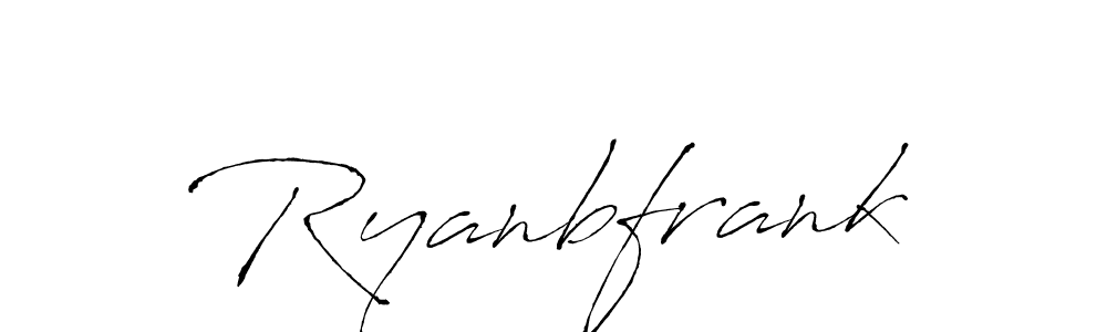 Antro_Vectra is a professional signature style that is perfect for those who want to add a touch of class to their signature. It is also a great choice for those who want to make their signature more unique. Get Ryanbfrank name to fancy signature for free. Ryanbfrank signature style 6 images and pictures png