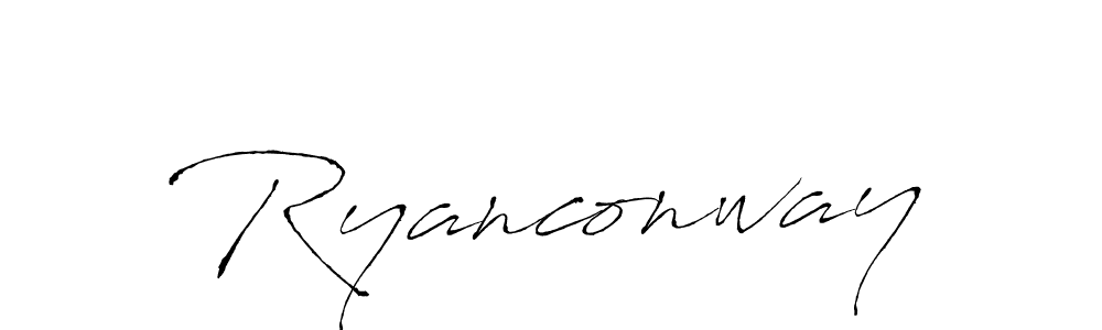 Make a beautiful signature design for name Ryanconway. Use this online signature maker to create a handwritten signature for free. Ryanconway signature style 6 images and pictures png