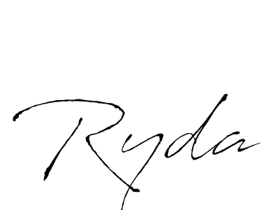 Antro_Vectra is a professional signature style that is perfect for those who want to add a touch of class to their signature. It is also a great choice for those who want to make their signature more unique. Get Ryda name to fancy signature for free. Ryda signature style 6 images and pictures png