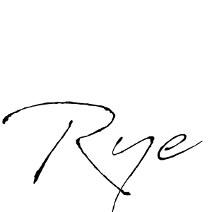 Use a signature maker to create a handwritten signature online. With this signature software, you can design (Antro_Vectra) your own signature for name Rye. Rye signature style 6 images and pictures png