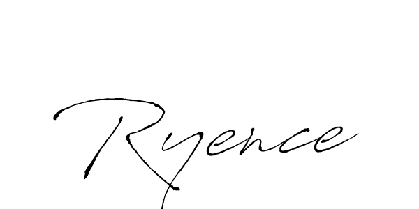 Also we have Ryence name is the best signature style. Create professional handwritten signature collection using Antro_Vectra autograph style. Ryence signature style 6 images and pictures png