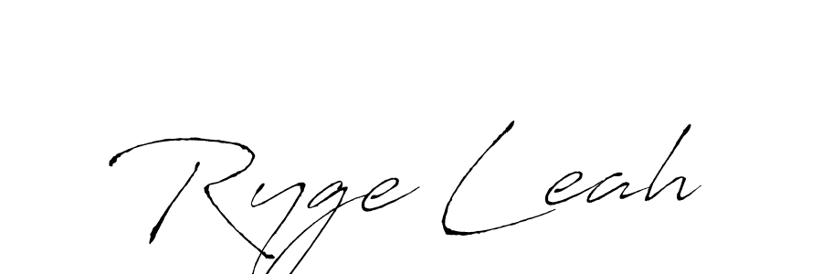 It looks lik you need a new signature style for name Ryge Leah. Design unique handwritten (Antro_Vectra) signature with our free signature maker in just a few clicks. Ryge Leah signature style 6 images and pictures png