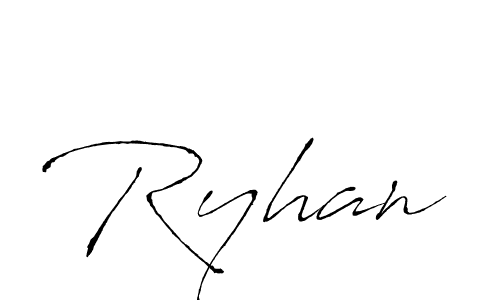 if you are searching for the best signature style for your name Ryhan. so please give up your signature search. here we have designed multiple signature styles  using Antro_Vectra. Ryhan signature style 6 images and pictures png