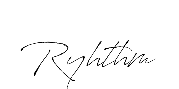 It looks lik you need a new signature style for name Ryhthm. Design unique handwritten (Antro_Vectra) signature with our free signature maker in just a few clicks. Ryhthm signature style 6 images and pictures png