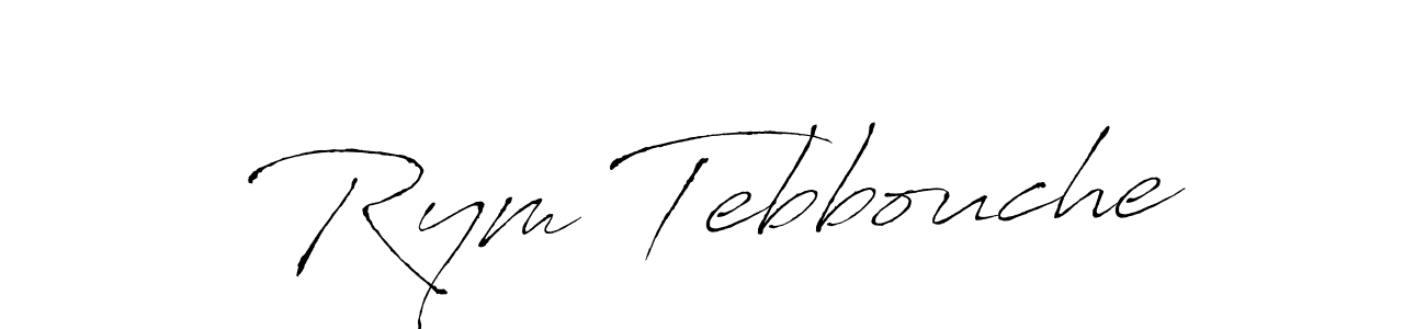Here are the top 10 professional signature styles for the name Rym Tebbouche. These are the best autograph styles you can use for your name. Rym Tebbouche signature style 6 images and pictures png