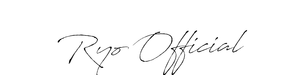 Also You can easily find your signature by using the search form. We will create Ryo Official name handwritten signature images for you free of cost using Antro_Vectra sign style. Ryo Official signature style 6 images and pictures png