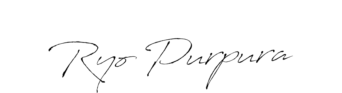 Similarly Antro_Vectra is the best handwritten signature design. Signature creator online .You can use it as an online autograph creator for name Ryo Purpura. Ryo Purpura signature style 6 images and pictures png