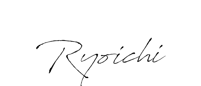 How to make Ryoichi name signature. Use Antro_Vectra style for creating short signs online. This is the latest handwritten sign. Ryoichi signature style 6 images and pictures png