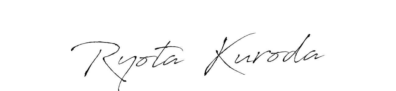 Make a beautiful signature design for name Ryota  Kuroda. Use this online signature maker to create a handwritten signature for free. Ryota  Kuroda signature style 6 images and pictures png