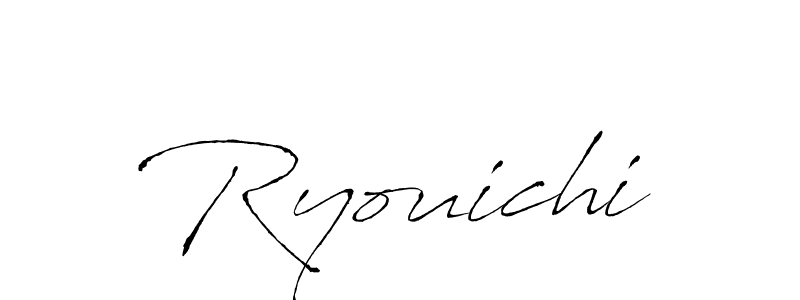 Ryouichi stylish signature style. Best Handwritten Sign (Antro_Vectra) for my name. Handwritten Signature Collection Ideas for my name Ryouichi. Ryouichi signature style 6 images and pictures png