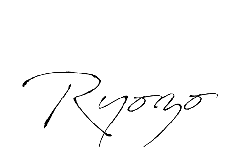 How to Draw Ryozo signature style? Antro_Vectra is a latest design signature styles for name Ryozo. Ryozo signature style 6 images and pictures png