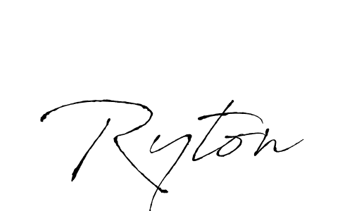 It looks lik you need a new signature style for name Ryton. Design unique handwritten (Antro_Vectra) signature with our free signature maker in just a few clicks. Ryton signature style 6 images and pictures png