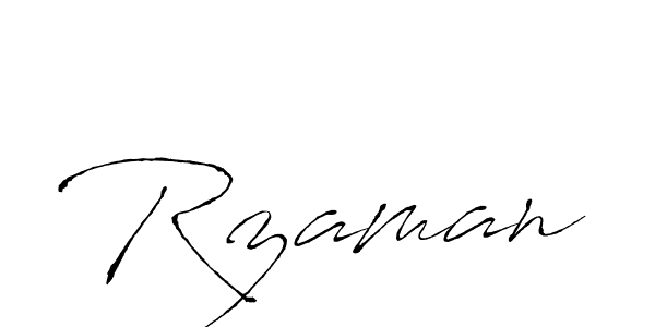 You should practise on your own different ways (Antro_Vectra) to write your name (Rzaman) in signature. don't let someone else do it for you. Rzaman signature style 6 images and pictures png