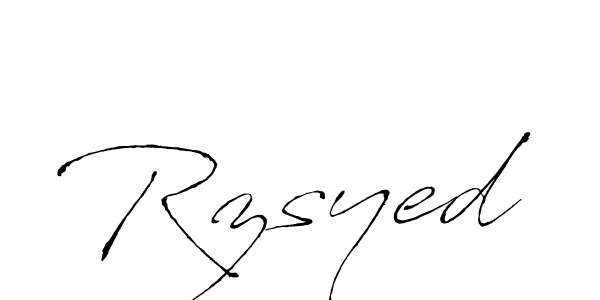 Make a beautiful signature design for name Rzsyed. Use this online signature maker to create a handwritten signature for free. Rzsyed signature style 6 images and pictures png