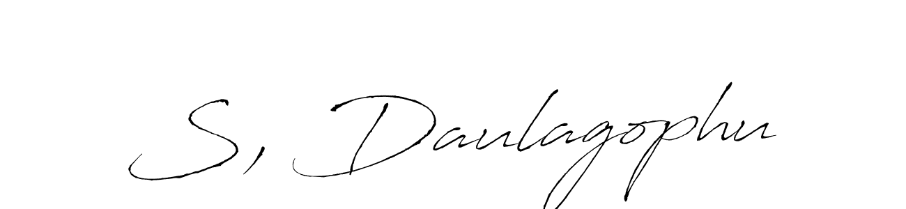 Similarly Antro_Vectra is the best handwritten signature design. Signature creator online .You can use it as an online autograph creator for name S, Daulagophu. S, Daulagophu signature style 6 images and pictures png