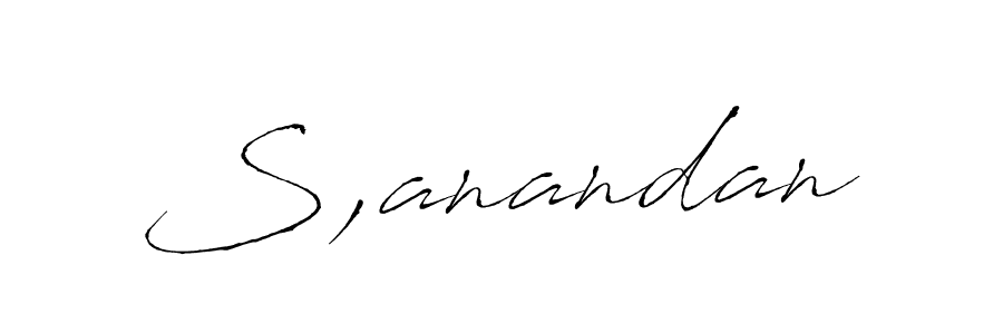 How to Draw S,anandan signature style? Antro_Vectra is a latest design signature styles for name S,anandan. S,anandan signature style 6 images and pictures png