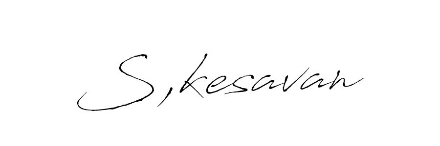 This is the best signature style for the S,kesavan name. Also you like these signature font (Antro_Vectra). Mix name signature. S,kesavan signature style 6 images and pictures png