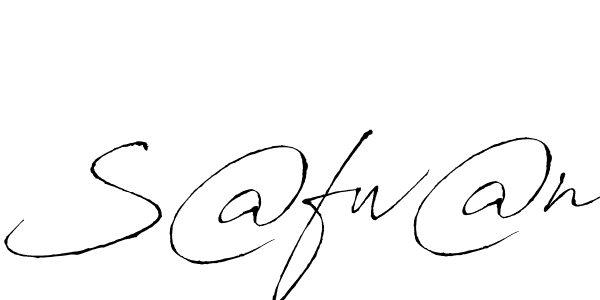 How to make S@fw@n signature? Antro_Vectra is a professional autograph style. Create handwritten signature for S@fw@n name. S@fw@n signature style 6 images and pictures png