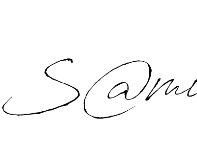 Use a signature maker to create a handwritten signature online. With this signature software, you can design (Antro_Vectra) your own signature for name S@mi. S@mi signature style 6 images and pictures png
