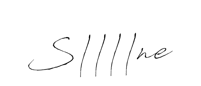 The best way (Antro_Vectra) to make a short signature is to pick only two or three words in your name. The name S||||ne include a total of six letters. For converting this name. S||||ne signature style 6 images and pictures png