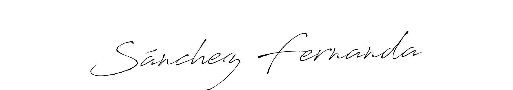 It looks lik you need a new signature style for name Sánchez Fernanda. Design unique handwritten (Antro_Vectra) signature with our free signature maker in just a few clicks. Sánchez Fernanda signature style 6 images and pictures png