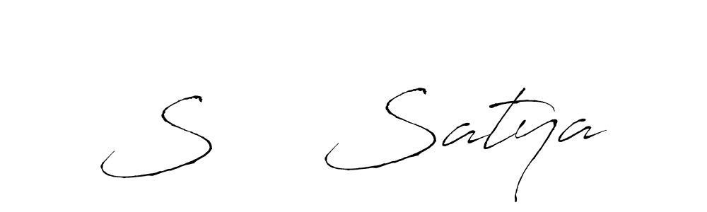 It looks lik you need a new signature style for name S    Satya. Design unique handwritten (Antro_Vectra) signature with our free signature maker in just a few clicks. S    Satya signature style 6 images and pictures png