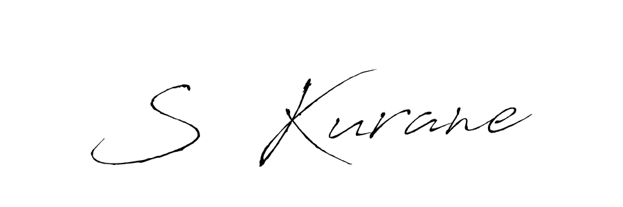 How to make S  Kurane name signature. Use Antro_Vectra style for creating short signs online. This is the latest handwritten sign. S  Kurane signature style 6 images and pictures png