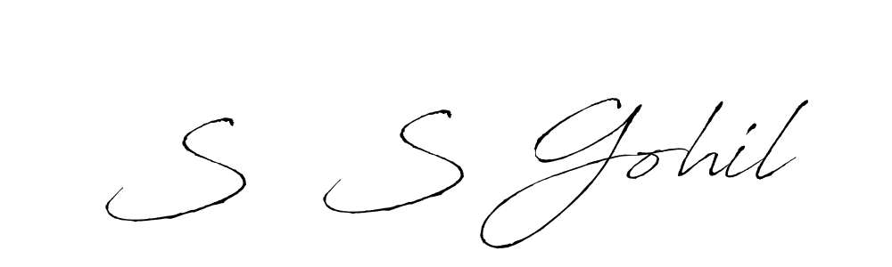 Best and Professional Signature Style for S  S Gohil. Antro_Vectra Best Signature Style Collection. S  S Gohil signature style 6 images and pictures png