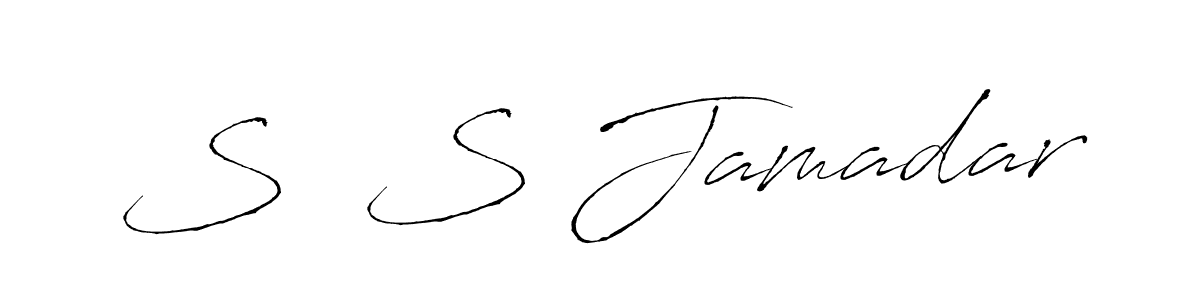 Once you've used our free online signature maker to create your best signature Antro_Vectra style, it's time to enjoy all of the benefits that S  S Jamadar name signing documents. S  S Jamadar signature style 6 images and pictures png