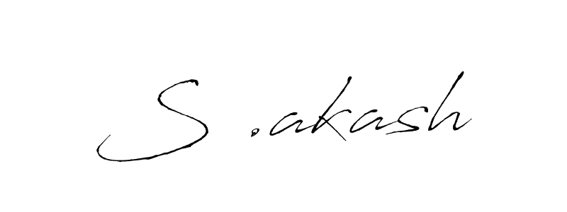 Best and Professional Signature Style for S .akash. Antro_Vectra Best Signature Style Collection. S .akash signature style 6 images and pictures png