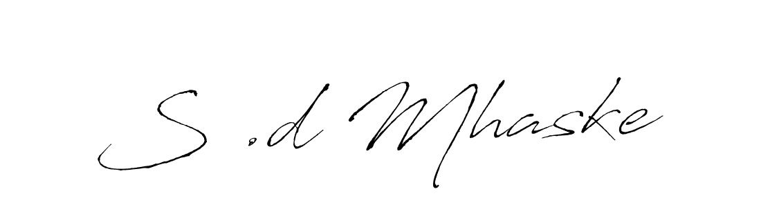 Make a short S .d Mhaske signature style. Manage your documents anywhere anytime using Antro_Vectra. Create and add eSignatures, submit forms, share and send files easily. S .d Mhaske signature style 6 images and pictures png