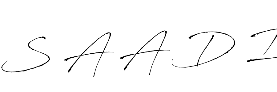 Antro_Vectra is a professional signature style that is perfect for those who want to add a touch of class to their signature. It is also a great choice for those who want to make their signature more unique. Get S A A D I name to fancy signature for free. S A A D I signature style 6 images and pictures png